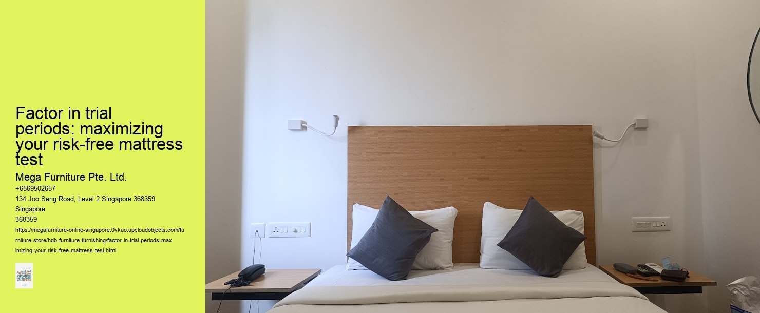 Factor in trial periods: maximizing your risk-free mattress test