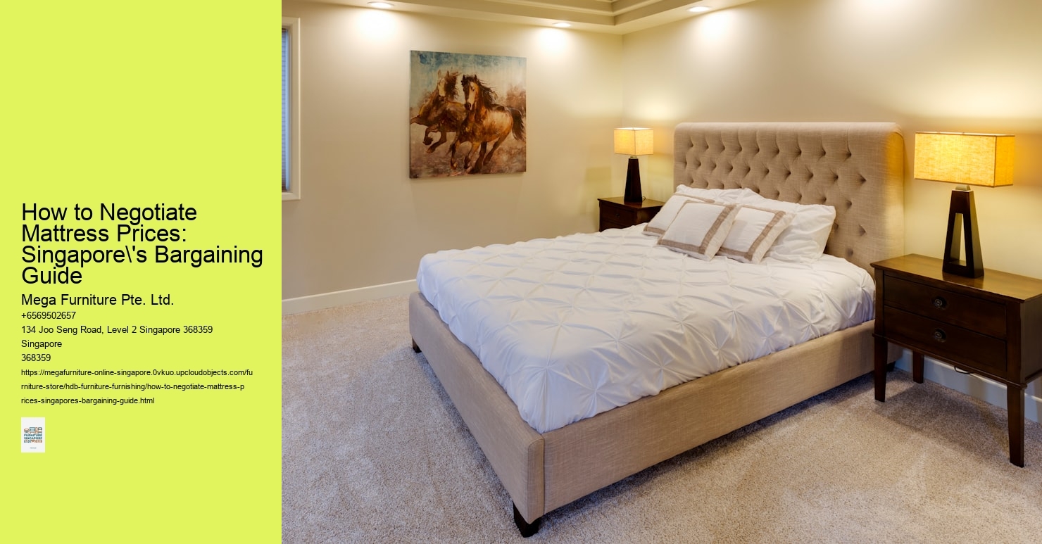 How to Negotiate Mattress Prices: Singapore's Bargaining Guide