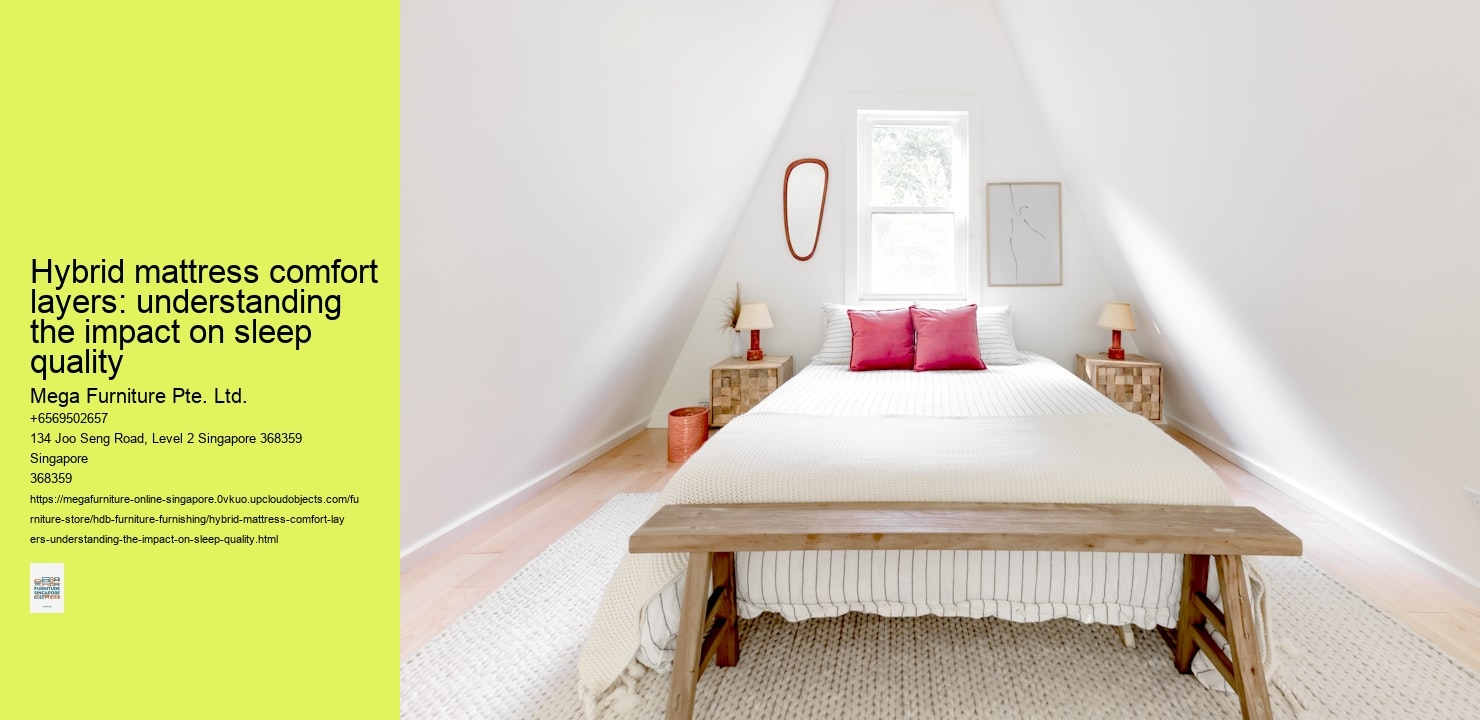 Hybrid mattress comfort layers: understanding the impact on sleep quality