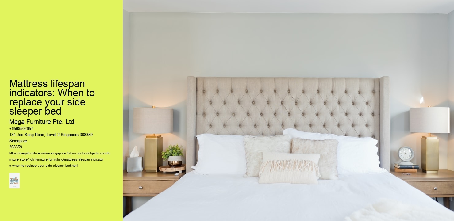 Mattress lifespan indicators: When to replace your side sleeper bed