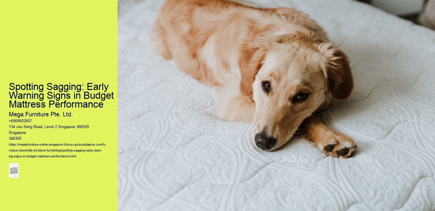 Spotting Sagging: Early Warning Signs in Budget Mattress Performance