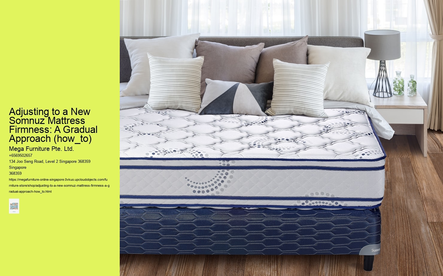 Adjusting to a New Somnuz Mattress Firmness: A Gradual Approach (how_to)