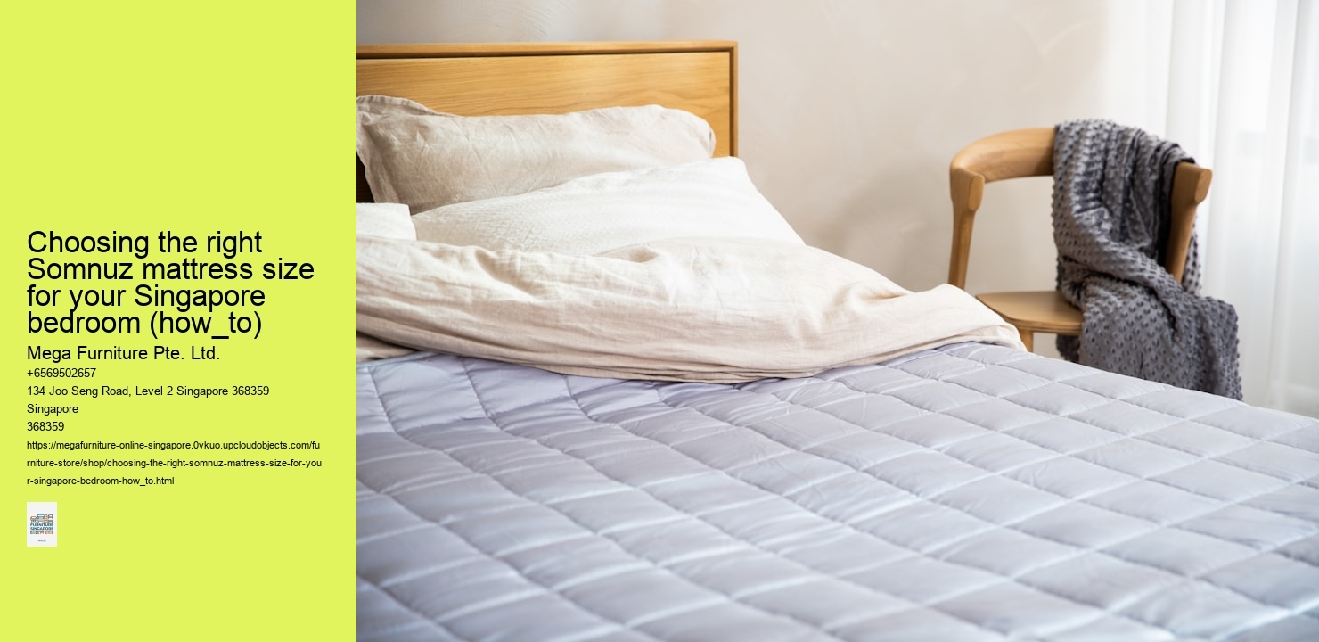Choosing the right Somnuz mattress size for your Singapore bedroom (how_to)