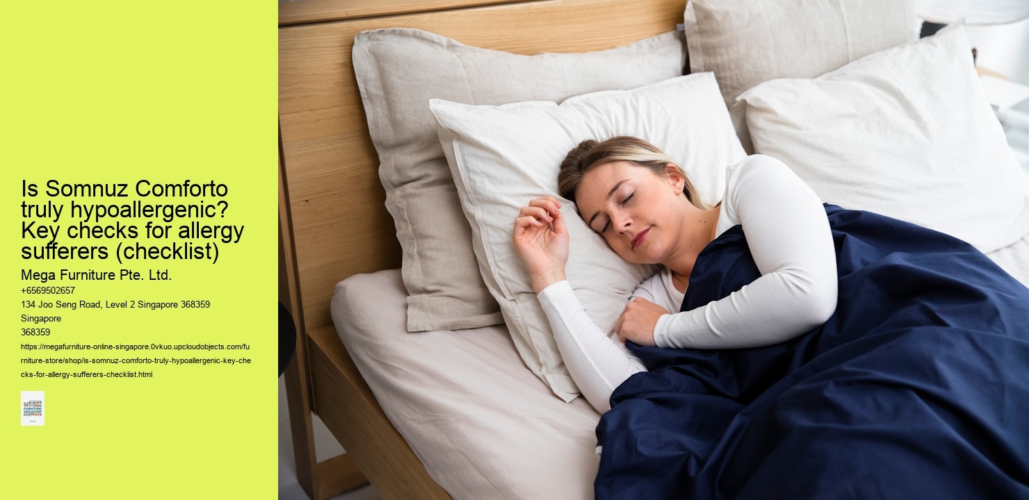 Is Somnuz Comforto truly hypoallergenic? Key checks for allergy sufferers (checklist)