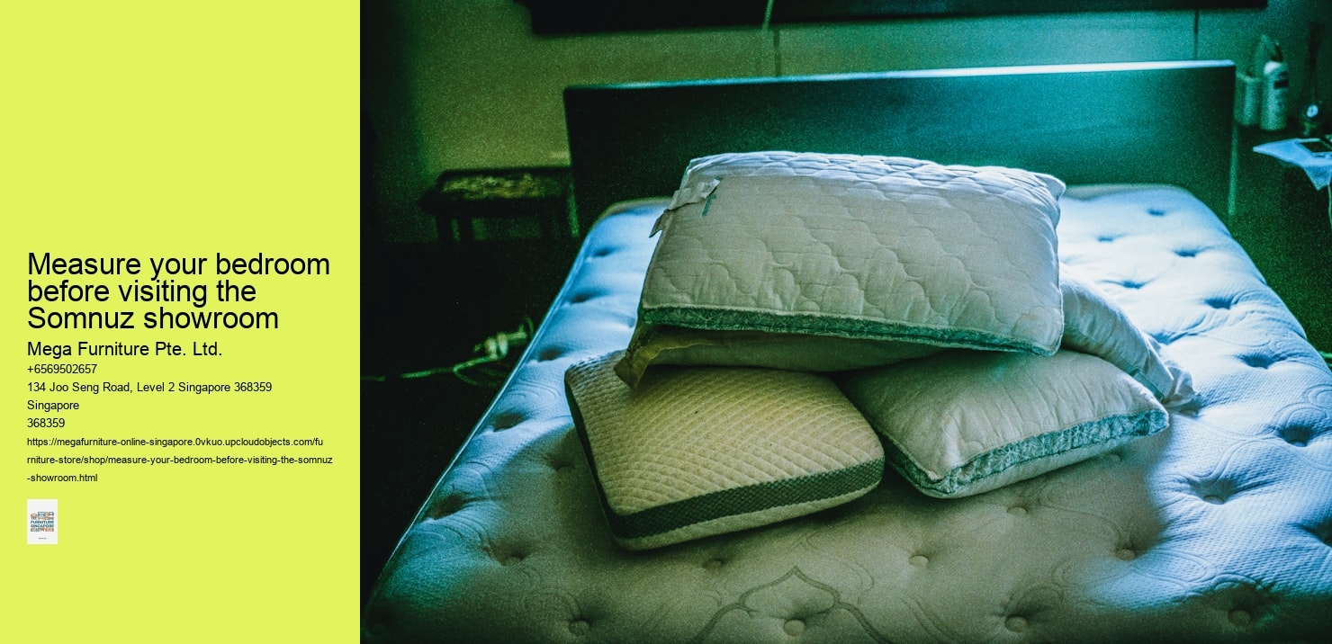 Measure your bedroom before visiting the Somnuz showroom