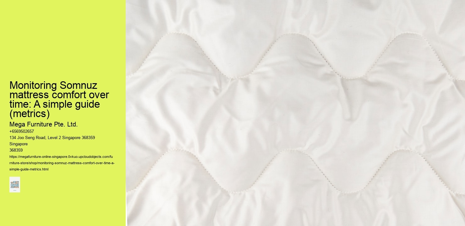 Monitoring Somnuz mattress comfort over time: A simple guide (metrics)
