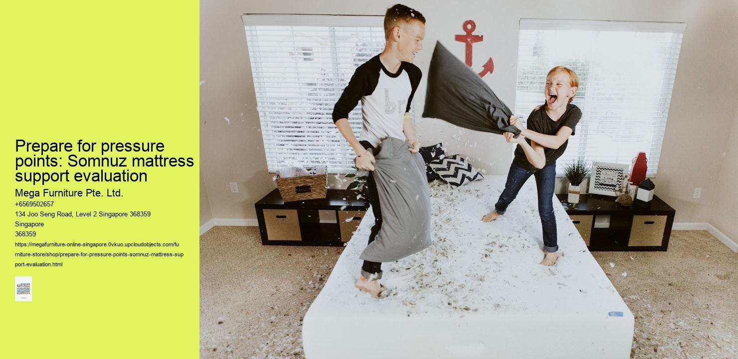 Prepare for pressure points: Somnuz mattress support evaluation