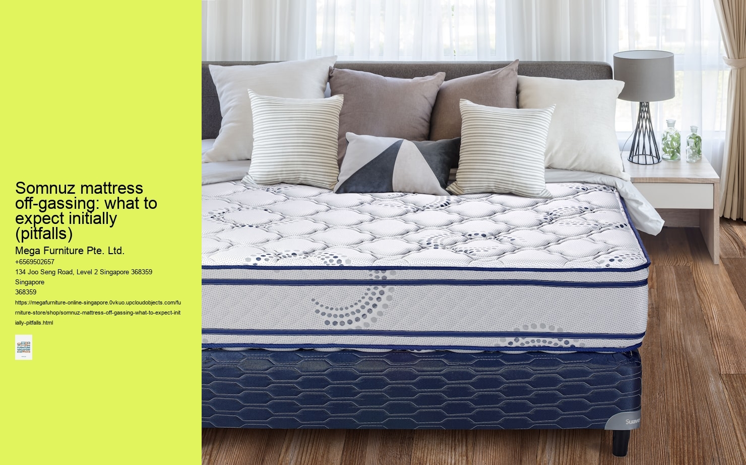 Somnuz mattress off-gassing: what to expect initially (pitfalls)