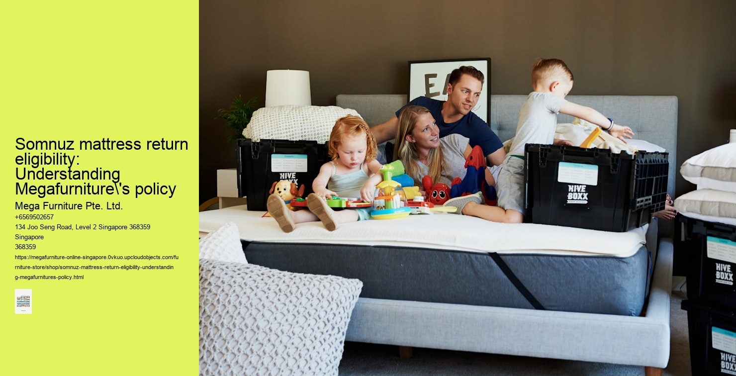 Somnuz mattress return eligibility: Understanding Megafurniture's policy