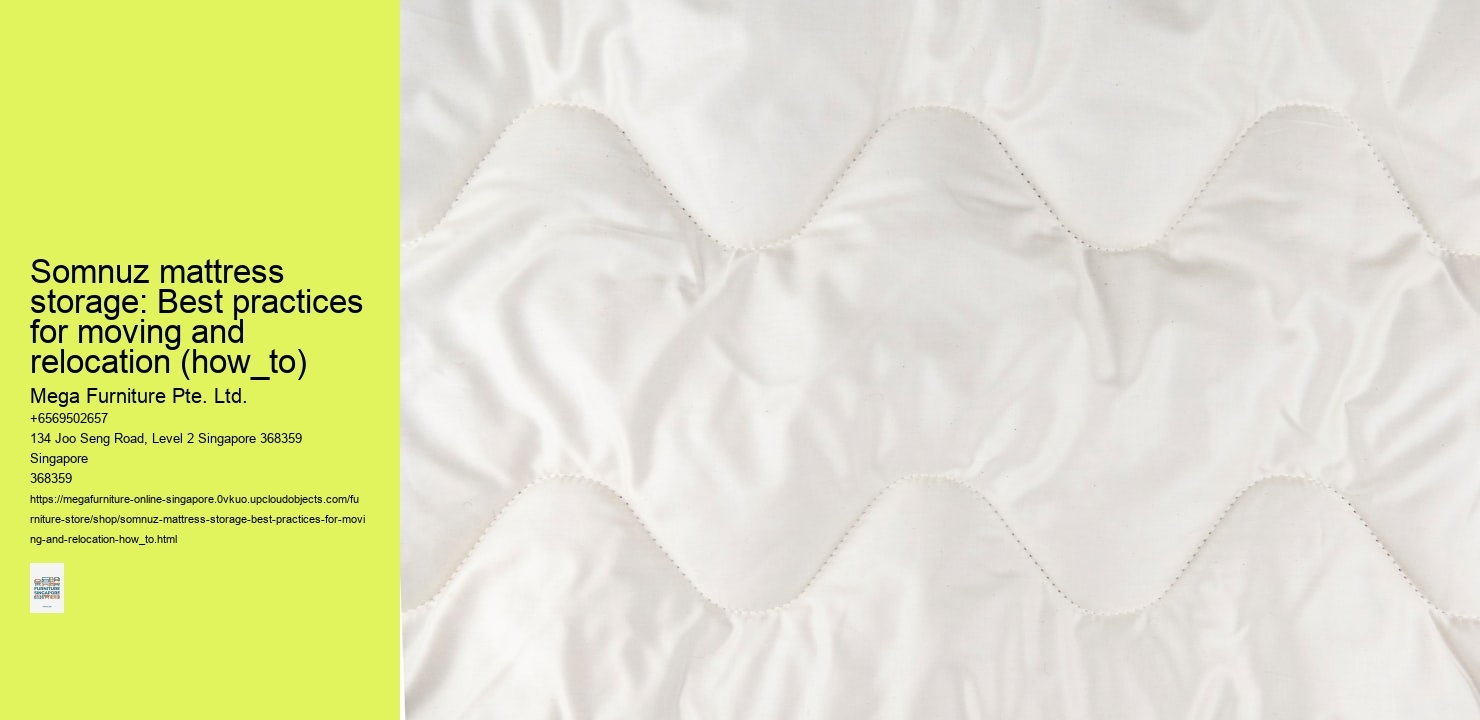 Somnuz mattress storage: Best practices for moving and relocation (how_to)